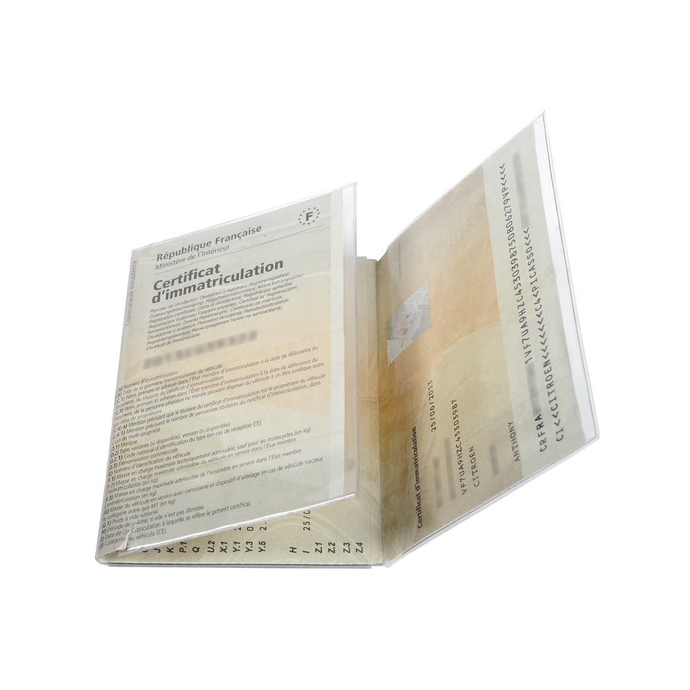 Exacompta : etui de protection 2 volets passeport format 9 x 12.5 cm - La  Poste