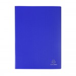 Protge-documents Polypropylne Souple 24 x 32 cm* - 100 vues  - Bleu
