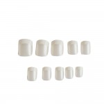 Faux Ongles + Adhsifs - Blanc Nacr Bout French Manucure Blanc