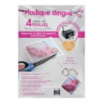 Loisirs Cratifs - Plastique Dingue Transparent - 4 Feuilles A4