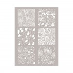 Silkscreen Ecran de Srigraphie - Nature Fleurs Feuille Ginkgo Pissenlit