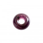 Loisirs cratifs - 4 Perles en Verre Rondelle 16x8mm Trou 6mm - Amethyst