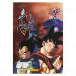Cahier Piqu A4 - 96 pages Sys - Dragon Ball S - Marron