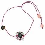 Titli - mini bracelet nacre animaux - tortue - bijou artisanal