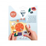 Loisirs Cratifs - Kit Carte de Voeux pliable DIY - Vacances