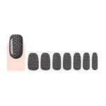 GLAM UP - Stickers Vernis Adhsifs ongles - Noir Blanc