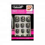 GLAM UP - Faux Ongles + Adhsifs - Lopard