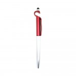 Stylo Bille Rtractable Stylet Repose Smartphone - Rouge