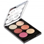 Palette Maquillage - 6 Fards Ombres  Paupires Tons Roses
