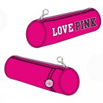 Love Pink - Trousse Fourre Tout Rond Rose