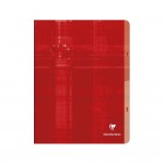 1 Cahier 17x22 cm - 96 pages Petits Carreaux - 2 encoches - Couleur alatoire