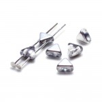 Les perles par Puca : DIY - Khops 6mm - 10g - Crystal CAL Silver