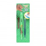 Stylo Mine Gel Effaable  Gomme intgre - Modle Dino Vert