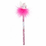 Crayon  Papier Mondes Fantastiques - Licorne Froufrou Plume - Tons Roses