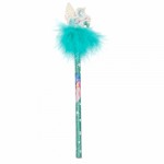Crayon  Papier Mondes Fantastiques - Licorne Froufrou Plume - Tons Turquoises