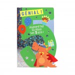 Carte De Voeux - Anniversaire - G�nial ! Aujourd'hui tu f�tes tes 5 ans !