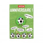 Carte Anniversaire - Joyeux anniversaire Dans le mille ! Hourra But Tu assures !