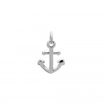 KBC - Pendentif Argent 925 Rhodi Ancre Marine Bateau 19x16mm