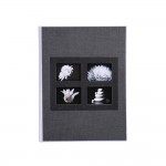 Album photos pochettes souples - 64 photos 10x15 cm - Nature Noir et Blanc