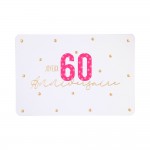 Carte De Voeux - Anniversaire - 60 ans