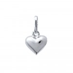 KBC - Pendentif argent 925  coeur 8mm