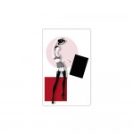 Chantal Thomass - Carnet 7,5x12 cm - 48 pages - Blanc Lingerie Glamour 3