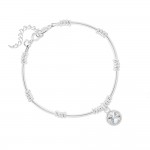 Bracelet Argent 925 Rivoli 6mm Swarovski Element - Crystal