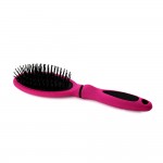 Accessoire Cheveux - Brosse A soufflet Demi-lune 24.5 x 6.5cm - Rose