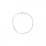 Bracelet Argent 925 Maille Gourmette 1.5mm - Longueur : 18cm