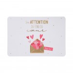 Carte De Voeux - Amour / Amiti - Une Attention Du Fond Du Coeur