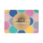 Carte De Voeux - Félicitations - Hip Hip Hip Hourra !