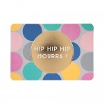 Carte De Voeux - Flicitations - Hip Hip Hip Hourra !