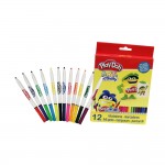 Coloriage : 12 Feutres - PlayDoh Art & Activity - Mine 5mm