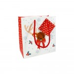 Emballage Cadeau - Sac 14 x 15 x 7.5 cm - Nol Renne