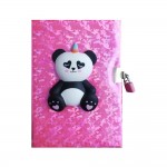 Journal Intime - 15 x 21 cm - 140 pages - Kawaii Panda