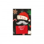 Carte De Voeux - A trennes - Joyeux Nol - XI - HO HO HO Noir