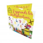 Mmo Origami Cartonn Dpliant - 18 x 36cm  - J'apprends les Multiplications