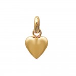 Pendentif Plaqu Or Coeur 7mm