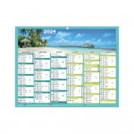 Calendrier Mural 2024 - 22 x 29.5 cm - Voyages