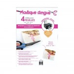 Loisirs Cratifs - Plastique Dingue Pour Imprimante Jet D'Encre - 4 Feuilles A4