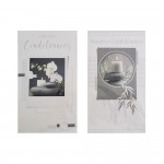 Carte De Voeux -  Sinc�res Condol�ances - Bougie Visuel Al�atoire*