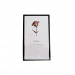 Carte De Voeux -  Sinc�res Condol�ances - Rose