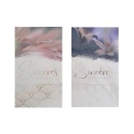 Carte De Voeux -  Sinc�res Condol�ances - Fleurs Visuel Al�atoire*