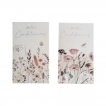 Carte De Voeux -  Sinc�res Condol�ances - Fleurs Visuel Al�atoire*