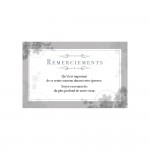 Carte De Voeux - Condol�ances - 5 Cartes Remerciements Deuil