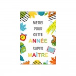 Carte De Voeux - �v�nement de La Vie - Merci Pour Cette Ann�e Super Ma�tre