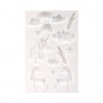 Loisirs Cratifs DIY - Grand Moule Silicone 13x19.8mm - Licorne