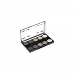 Palette Maquillage - 10 Fards Ombres  Paupires Camaieu Noirs Blancs