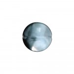 Loisirs cratifs - 4 Perles Vintage en Verre Lentille 21mm - Blue Montana Luster