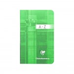 Clairefontaine :  Rpertoire 9 x 14 cm - Petits carreaux - Vert